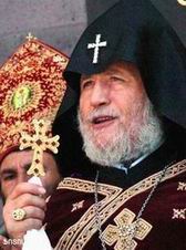 Верховный Патриарх Армянской Апостольской Церкви Католикос Всех Армян Гарегин Второй